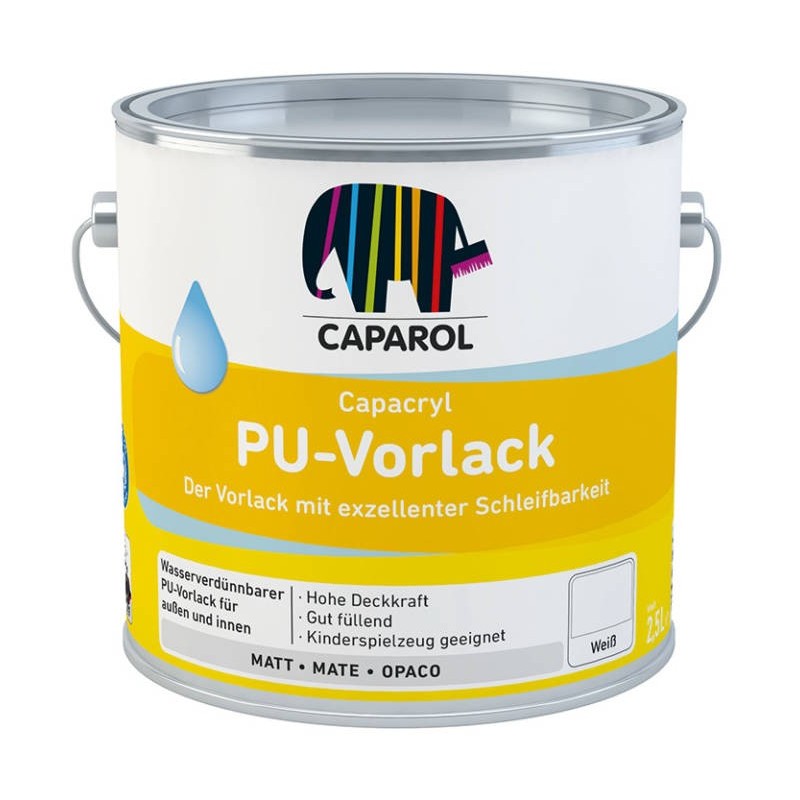 Φωτογραφία προϊόντος Capacryl Pu Vorlack Λευκο B1 24Lt We4 - Βελατου