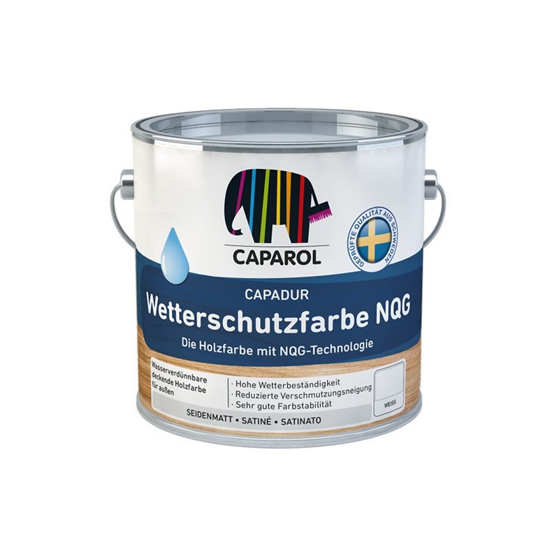 Φωτογραφία προϊόντος Capadur Color Wetterschutzfarbe Nqg Λευκο 10Lt