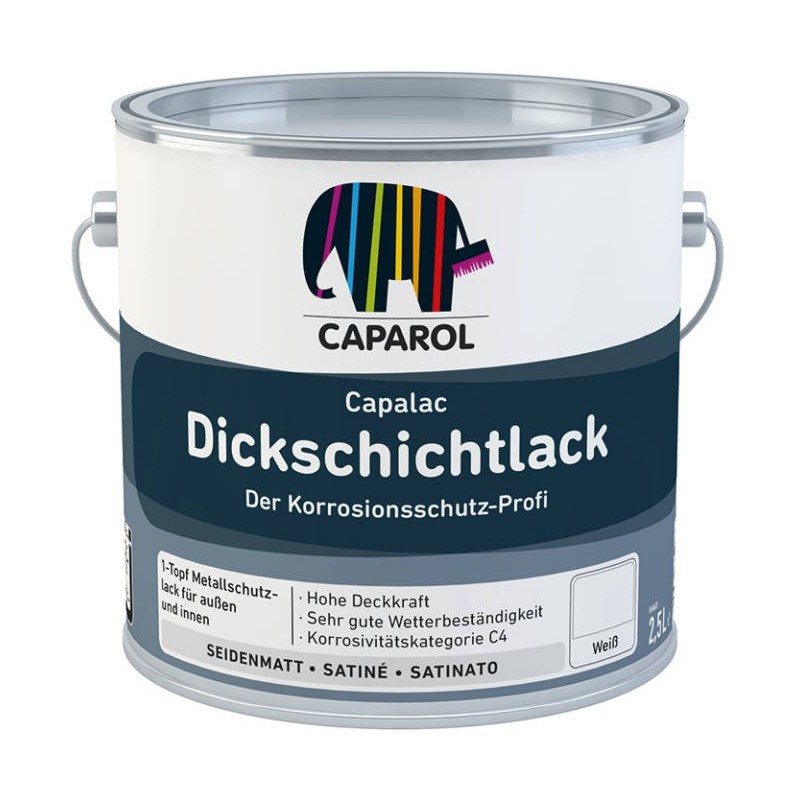 Φωτογραφία προϊόντος Capalac Dickschichtlack Λευκο 25Lt