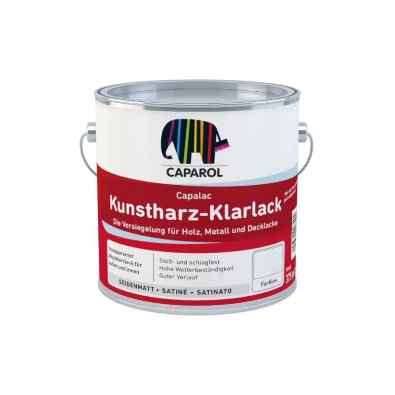 Φωτογραφία προϊόντος Capalac Kunstharz-Klarlack Seidenmatt 750Ml - Βερν