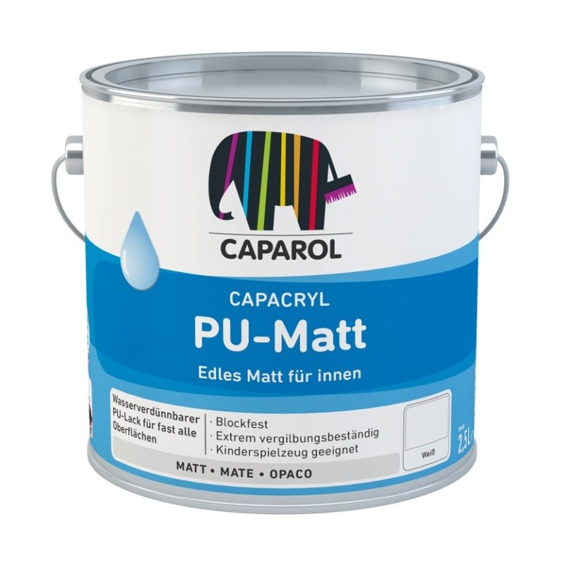 Φωτογραφία προϊόντος Capamix Capacryl Pu-Mat Basis W B1 24Lt - Ριπολ