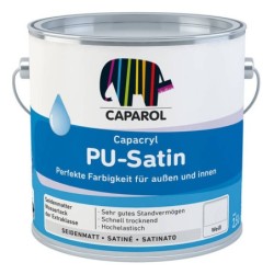 Φωτογραφία προϊόντος Capamix Capacryl Pu-Satin Basis W Β1 24Lt - Ριπ
