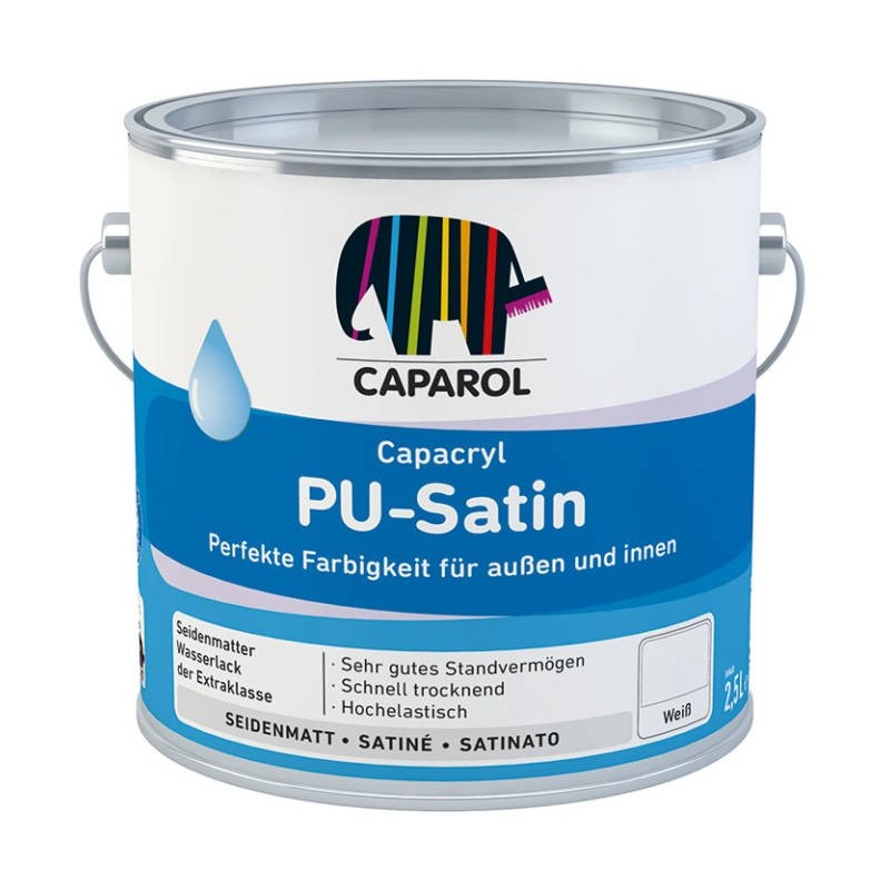 Φωτογραφία προϊόντος Capamix Capacryl Pu-Satin Basis W Β1 700Ml - Ριπ