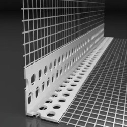 Φωτογραφία προϊόντος Γωνιοκρανο Lks Pvc Grey 10X10 Τεμαχιο Των 25 Μετ