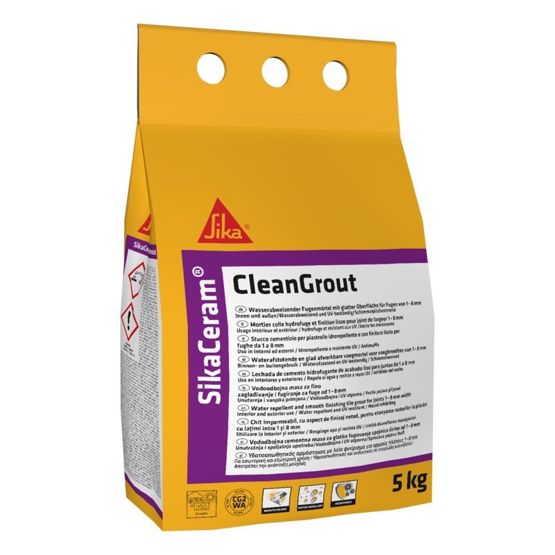 Φωτογραφία προϊόντος Sikaceram Cleangrout Absolute Black 5Kg -4