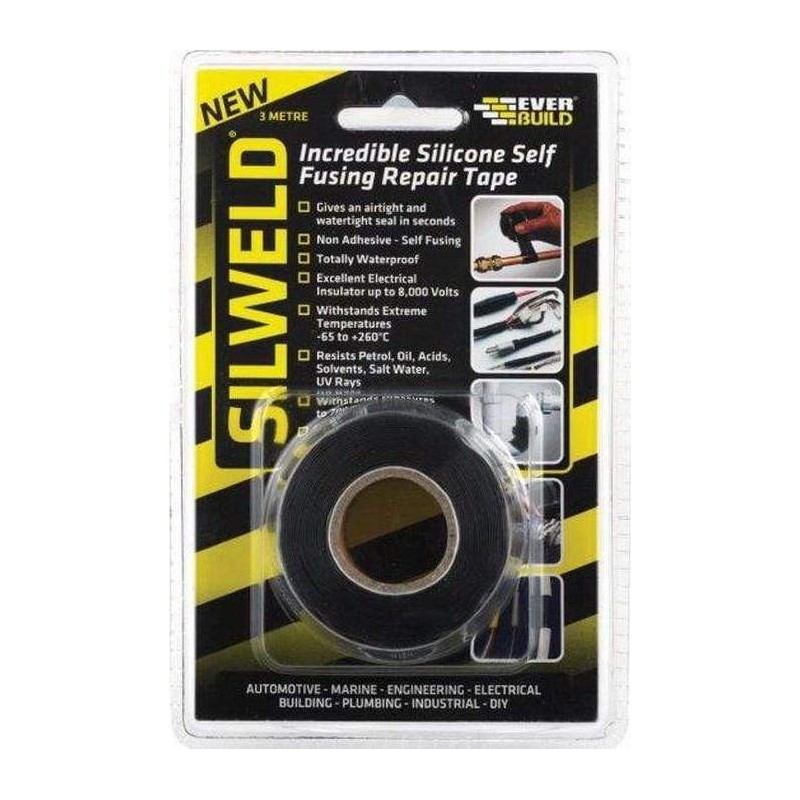 Φωτογραφία προϊόντος Eb Silweld Sili.Repair Tape Black -6 Rol