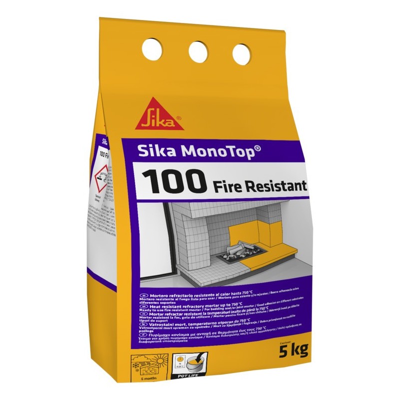Φωτογραφία προϊόντος Sikamonotop-100 Fire Resistant 5Kg -4