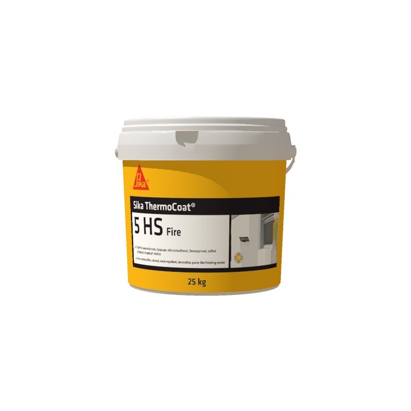 Φωτογραφία προϊόντος Sika Thermocoat-5 Hs Fire Fine White 25Kg