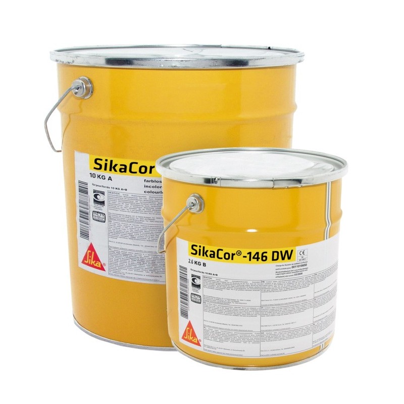 Φωτογραφία προϊόντος Sikacor-146 Dw A+B 12.6 Kg Μπλε Μπεζ Κοκκινο