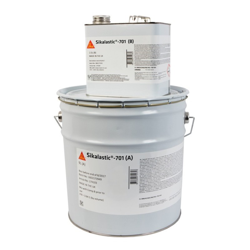 Φωτογραφία προϊόντος Sikalastic-701 A+B White Pi 12.5Kg