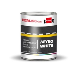 Φωτογραφία προϊόντος Χρωμα Διαγραμμισεως Οδων Λευκο 15.6Lt