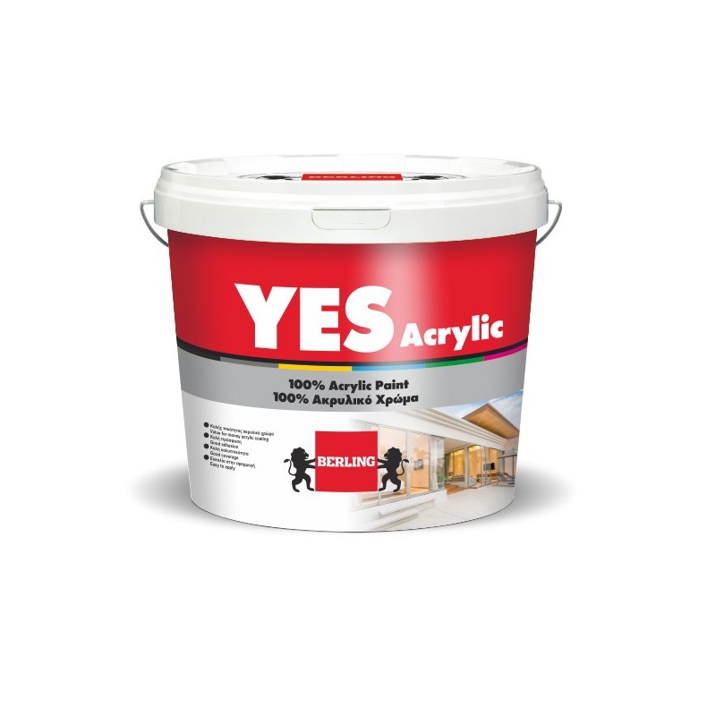 Φωτογραφία προϊόντος Yes Ακρυλικο Γκρι 3Lt