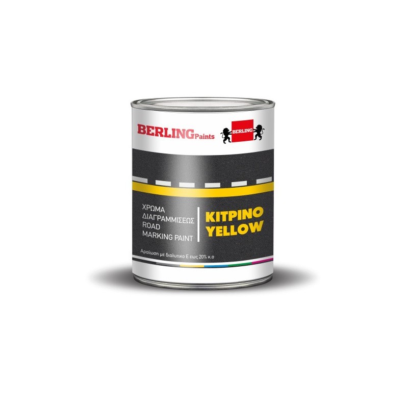 Φωτογραφία προϊόντος Χρωμα Διαγραμμισεως Οδων Ακρυλικο Λευκο 15.6Lt