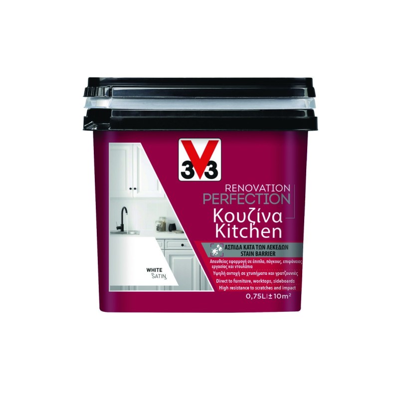 Φωτογραφία προϊόντος Renovation Perfection Kitchen White Satin 075Lt