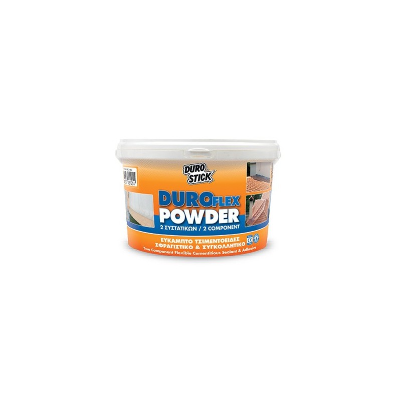 Φωτογραφία προϊόντος Duroflex Powder Γκρι Δοχειο Σετ 25 Kg