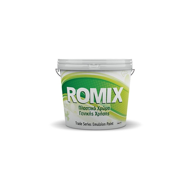 Φωτογραφία προϊόντος Romix Χρωμα Γενικης Χρησης 9Lit-15Kg
