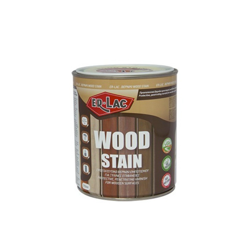 Φωτογραφία προϊόντος Wood Stain Βερνικι Εμποτισμου Λευκο 0.75Lt