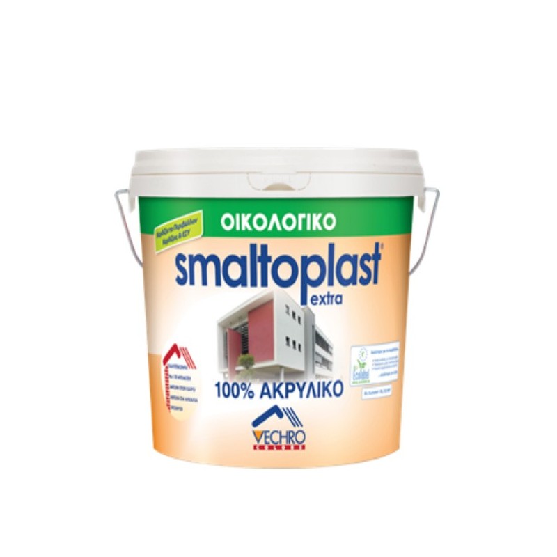 Φωτογραφία προϊόντος Smaltoplast 100% Ακρυλικο Eco 3Lt