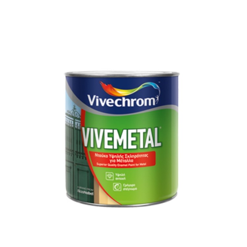 Φωτογραφία προϊόντος Vivemetal Satin White 2.5Lt