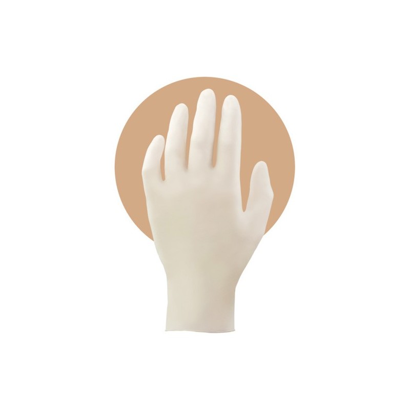 Φωτογραφία προϊόντος Γαντια Μιας Χρησης Latex Με Πουδρα -Μ 100Τμχ