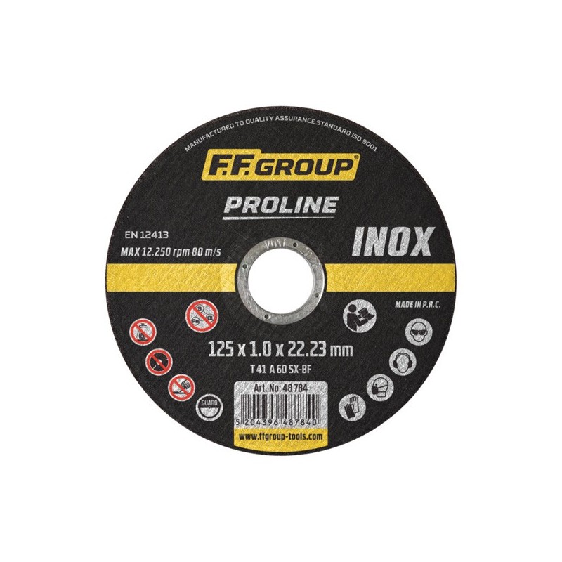 Φωτογραφία προϊόντος Δισκος Κοπης Inox-Cd Proline 125X1.0Mm