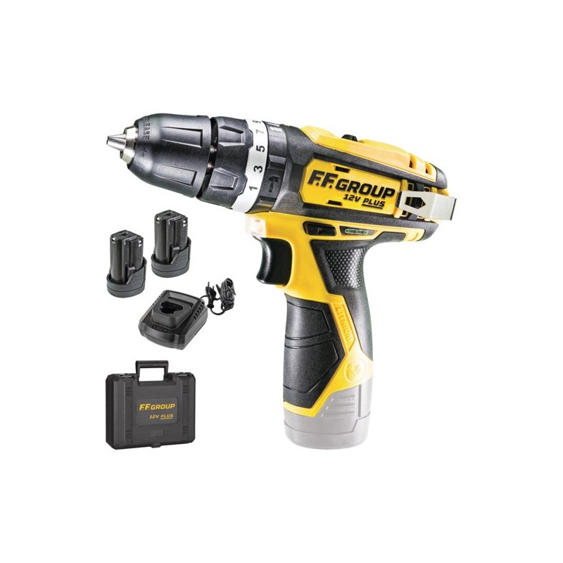 Φωτογραφία προϊόντος 12V - Δραπαν-Βιδο Κρουστικο Chd-12V-Plus 30Nm +2