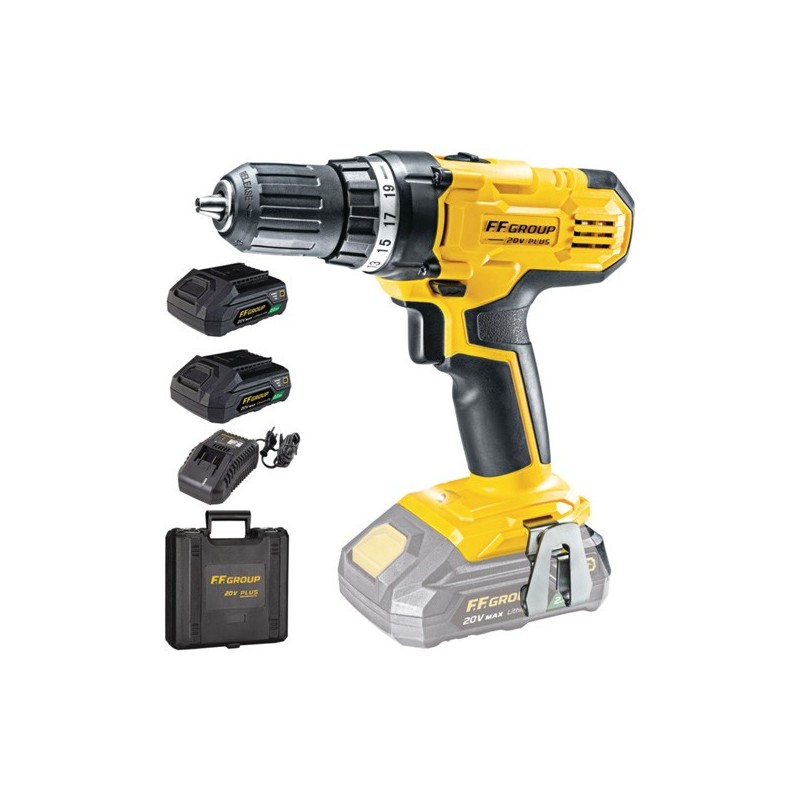 Φωτογραφία προϊόντος 20V - Δραπαν-Βιδο Cdd-40-20V-Plus 40Nm +2X20Ah