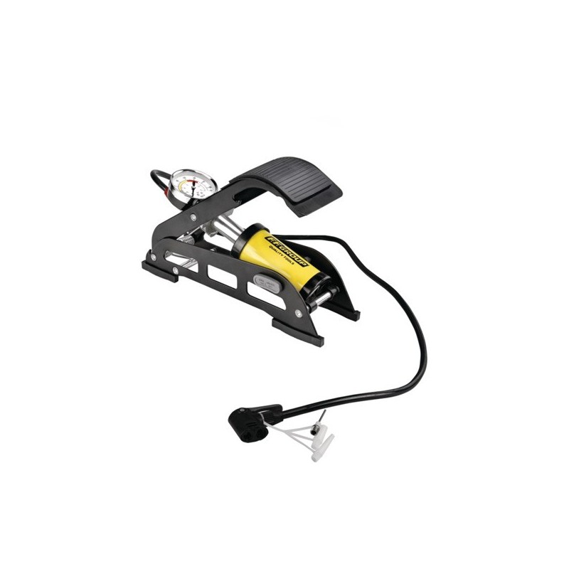 Φωτογραφία προϊόντος Τρομπα Ποδιου Μονη Μεταλλικο Μανομετρο 7Bar-100P