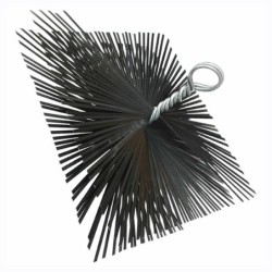 Φωτογραφία προϊόντος Τουμποβουρτσα Μεταλλικη Τετραγωνη 20Cm Καπνοδοχων