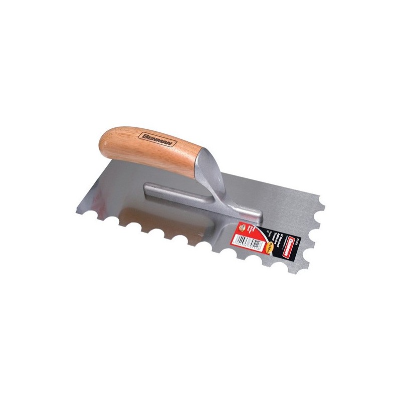 Φωτογραφία προϊόντος Μυστρι Πλακαδων Ξυλ.Λαβη 120*280 Με Δοντι Τυπου U