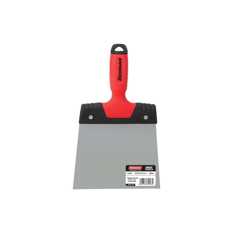 Φωτογραφία προϊόντος Σπατουλα Φαρδια Inox Μακρια Λαμα Πλαστικη Λαβη 1