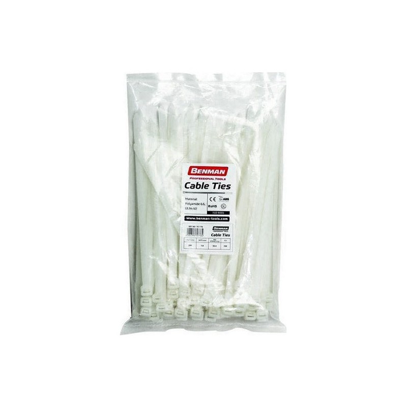 Φωτογραφία προϊόντος Δεματικα Λευκα 430Mmx76Mm 50Τμχ