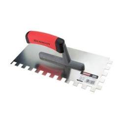 Φωτογραφία προϊόντος Μυστρι Πλακαδων Inox Πλαστικη Λαβη 130X280 Δοντι