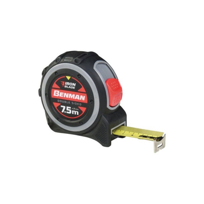 Φωτογραφία προϊόντος Μετρο Ρολο Iron Blade Διπλης Οψης 5Mx25Mm