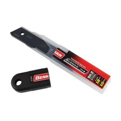 Φωτογραφία προϊόντος Λαμες Κοφτη Μοκετας Μαυρες 18X100X06Mm 10Τμχ