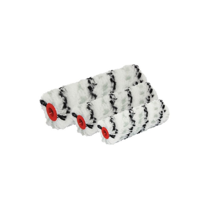 Φωτογραφία προϊόντος Ρολο Mini Πολυαμιδιου Γκρι Μαυρο 10Cmx40Mm