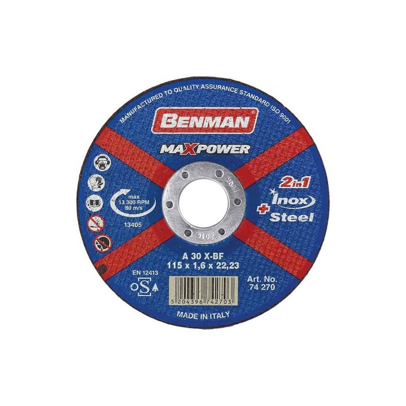 Φωτογραφία προϊόντος Δισκος Κοπης Inox - Σιδηρου Professional 180X3.0Mm