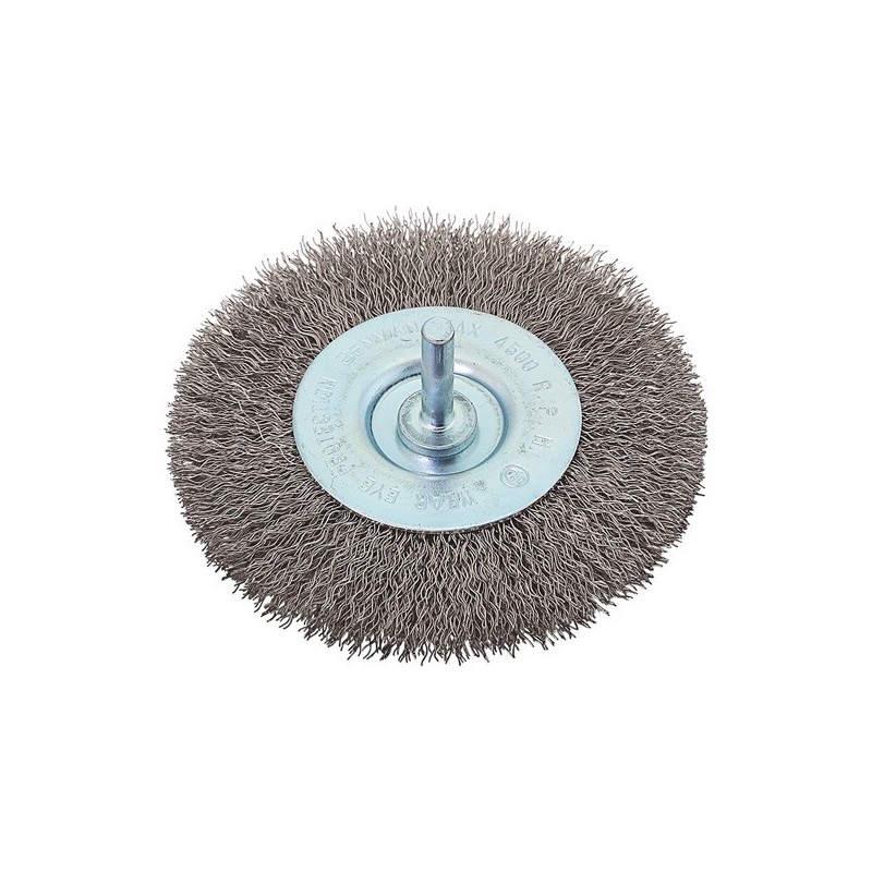 Φωτογραφία προϊόντος Συρματοβουρτσα Στρογγυλη High Rpm Ø040 Με Αξονακι