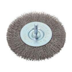 Φωτογραφία προϊόντος Συρματοβουρτσα Στρογγυλη High Rpm Ø075 Με Αξονακι