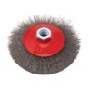 Φωτογραφία προϊόντος Συρματοβουρτσα Κωνικη Ø100 Με Σπειρωμα Μ14 467.0