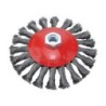 Φωτογραφία προϊόντος Συρματοβουρτσα Κωνικη Κοτσιδα Ø100 Με Σπειρωμα Μ1