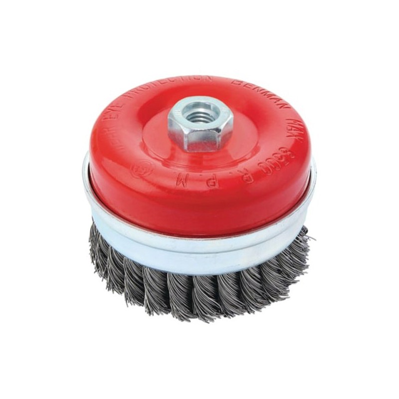 Φωτογραφία προϊόντος Συρματοβουρτσα Καμπανα Κοτσιδα Ø065 Με Σπειρωμα Μ