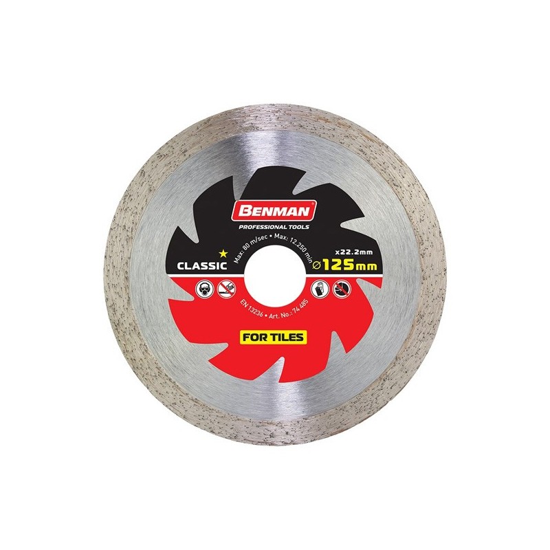 Φωτογραφία προϊόντος Διαμαντοδισκος Πλακιδιων Classic 125 X 1.8 X 10W