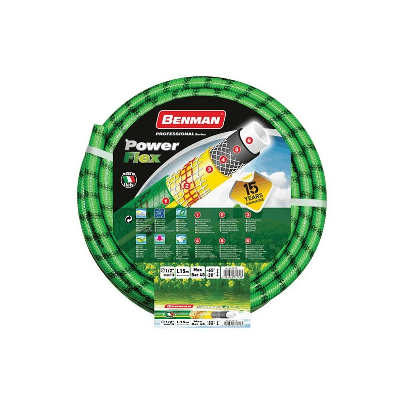 Φωτογραφία προϊόντος Λαστιχο Powerflex Πρασινο 5-8"X25M