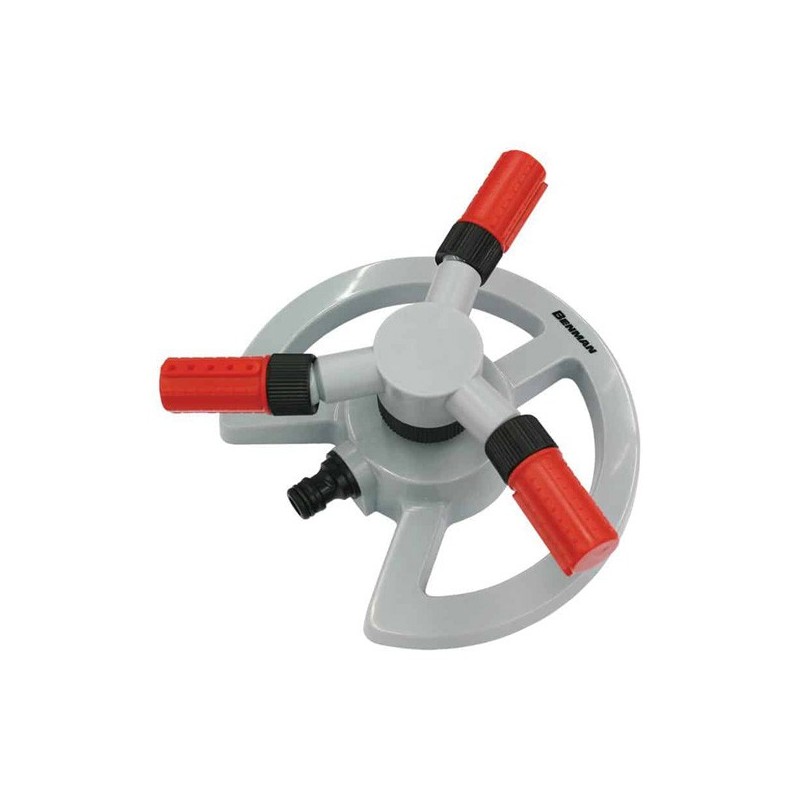 Φωτογραφία προϊόντος Ψεκαστηρας Ποτισματος Περιστροφικος 3 Ακρων Με Βασ