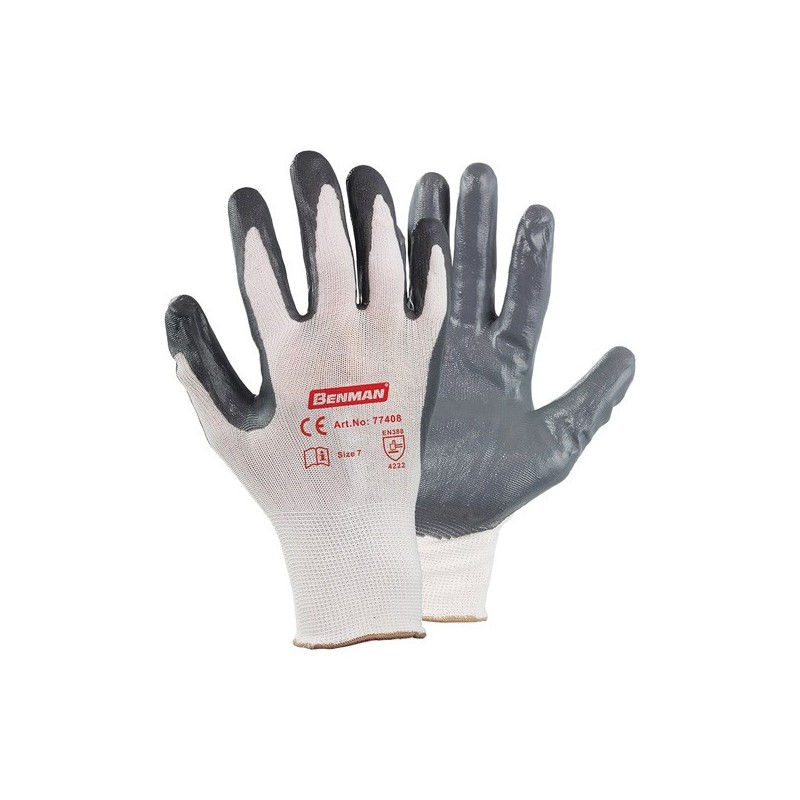 Φωτογραφία προϊόντος Γαντια Εργασιας Με Επικαλυψη Νιτριλιου 10''-Xl