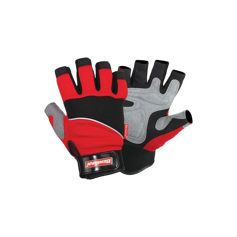 Φωτογραφία προϊόντος Γαντια Μηχανικου Με Κομμενα Δαχτυλα 9''-L