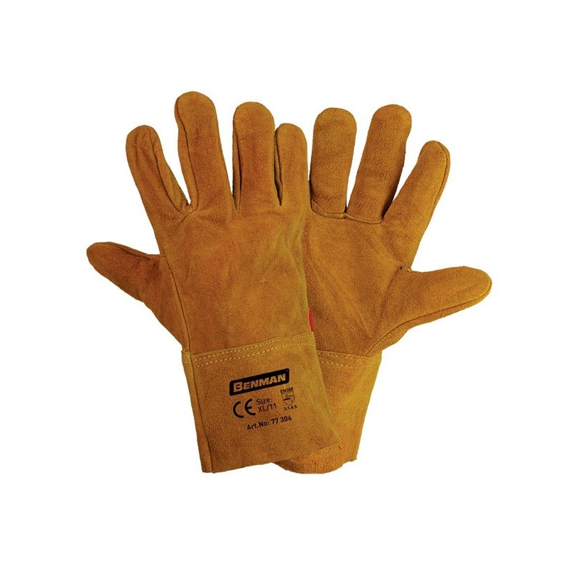 Φωτογραφία προϊόντος Δερματινα Γαντια Ηλεκτροσυγκολλησης 29Cm Xl-11''